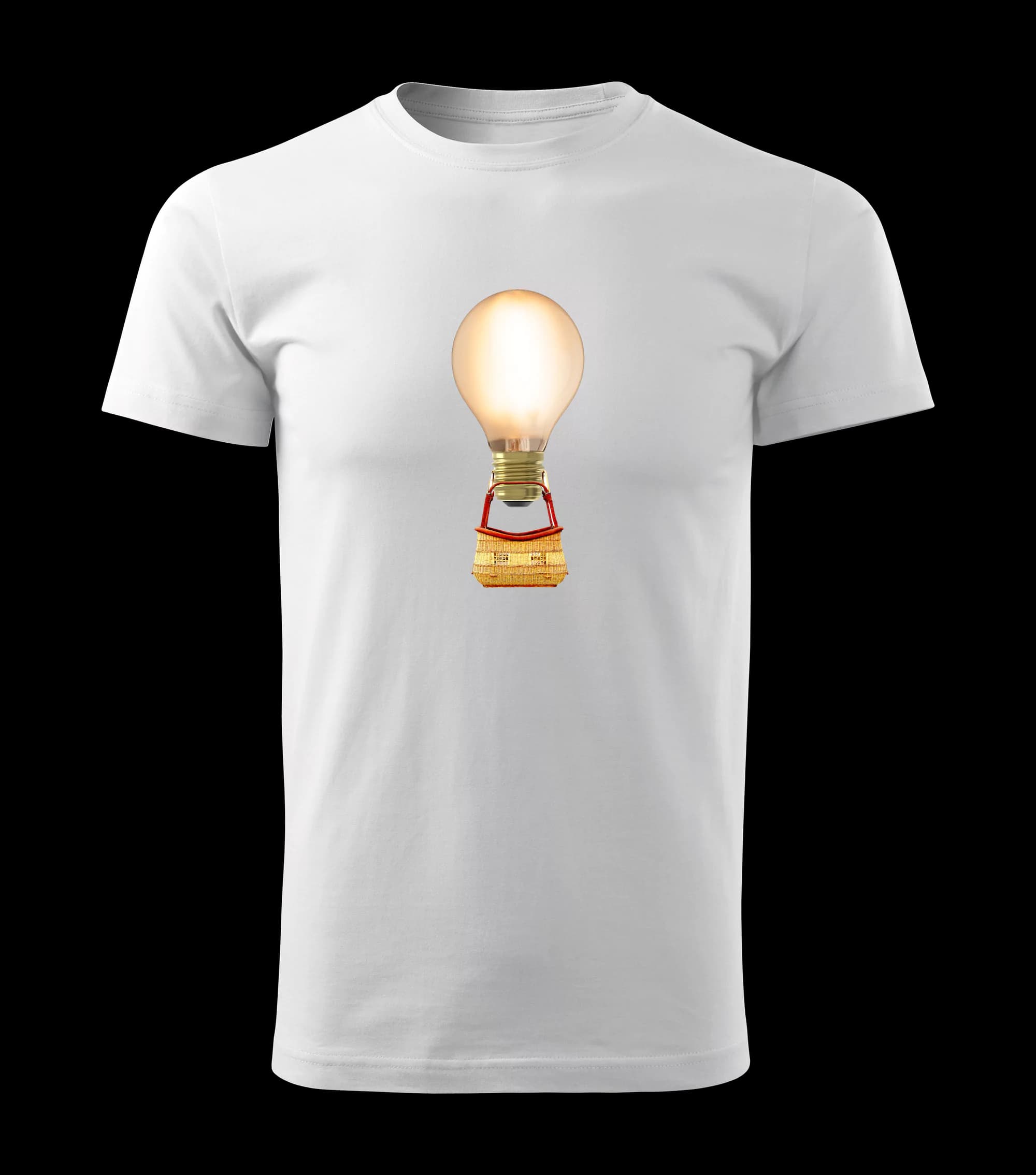 Light Balloon T-shirt in wit